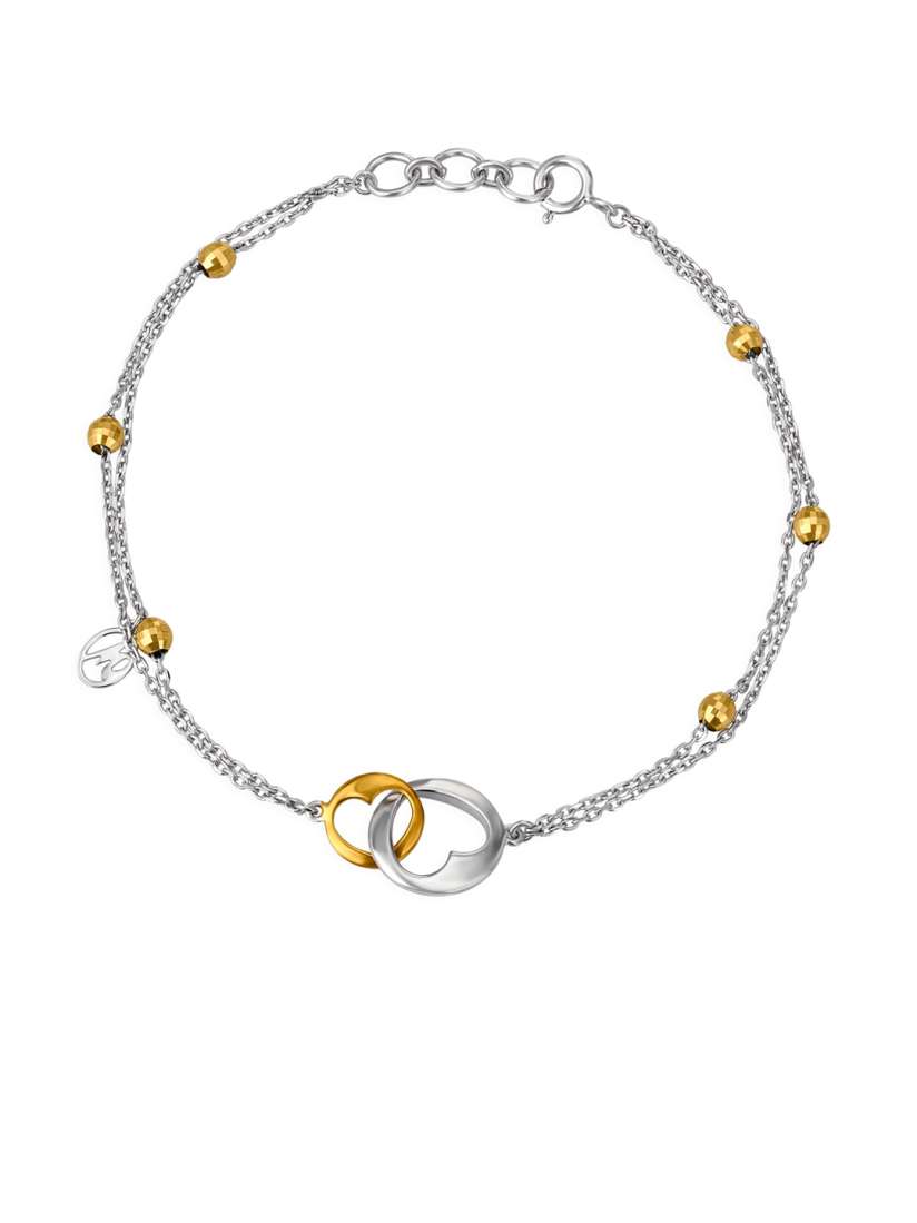 Tanishq white gold bracelet on sale