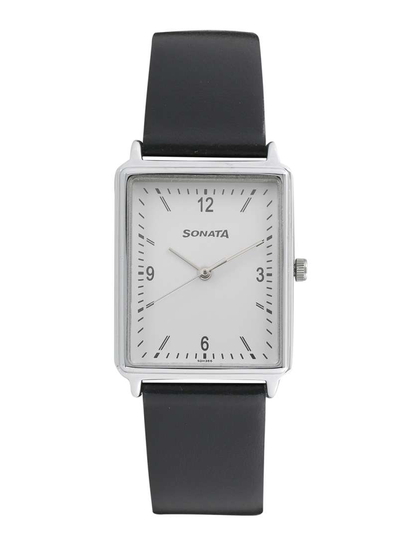 Buy Sonata Essentials Men White Analogue watch 77084SL01 Watches for Men 5570907 Myntra