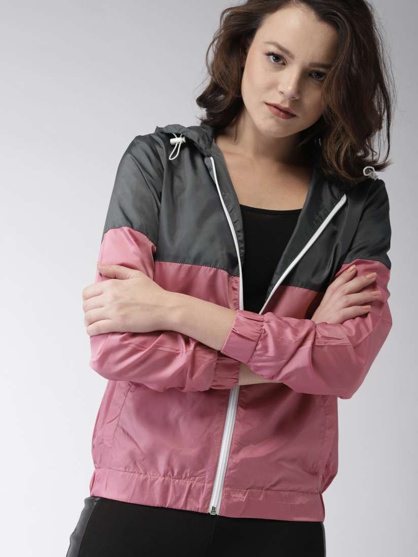 Pink and grey jacket 2025