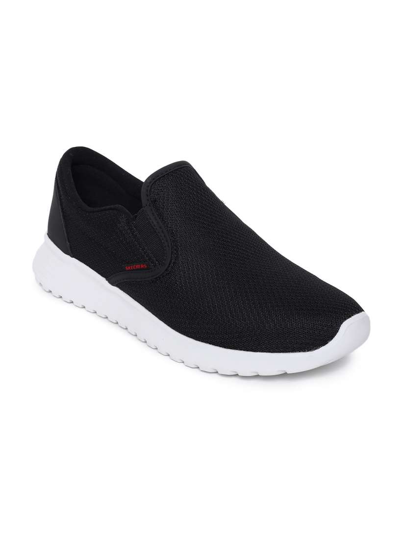 Skechers zimsey black solid sneakers top