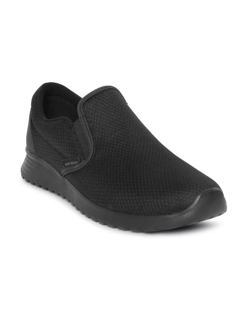 Buy Skechers Men Black ZIMSEY Slip On Sneakers Casual Shoes for Men 5649021 Myntra