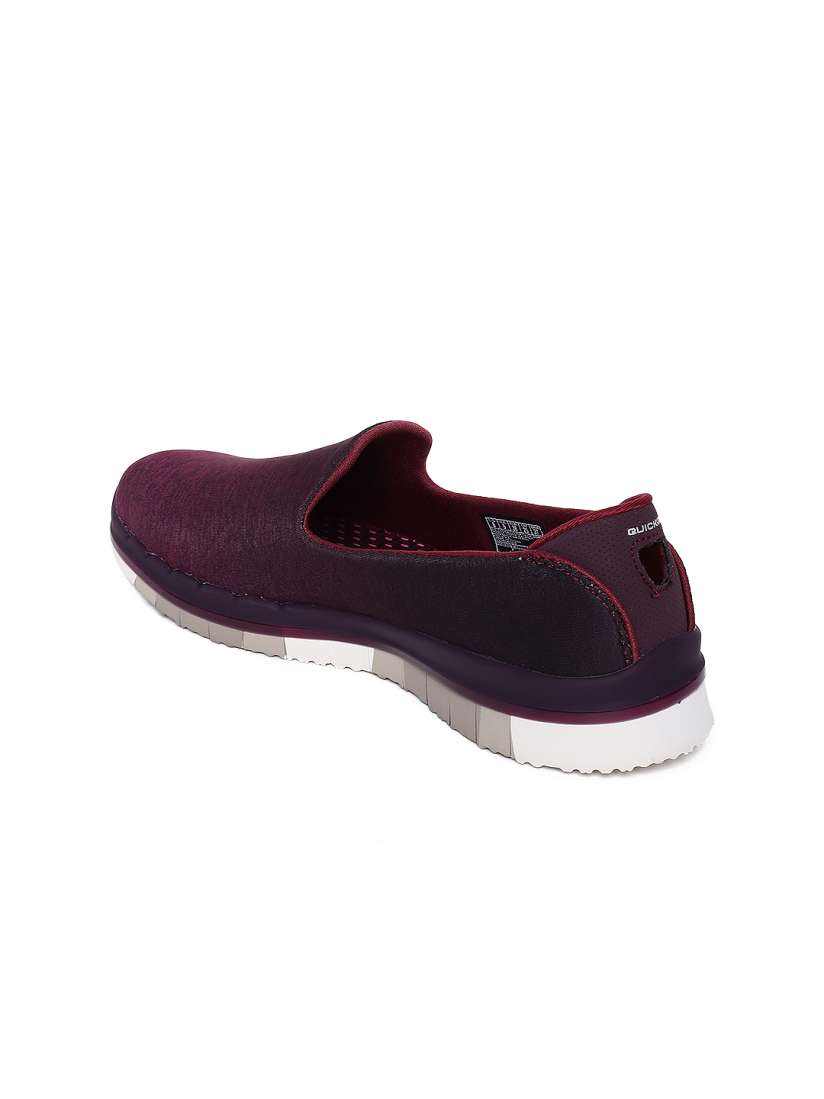 Skechers go flex burgundy outlet