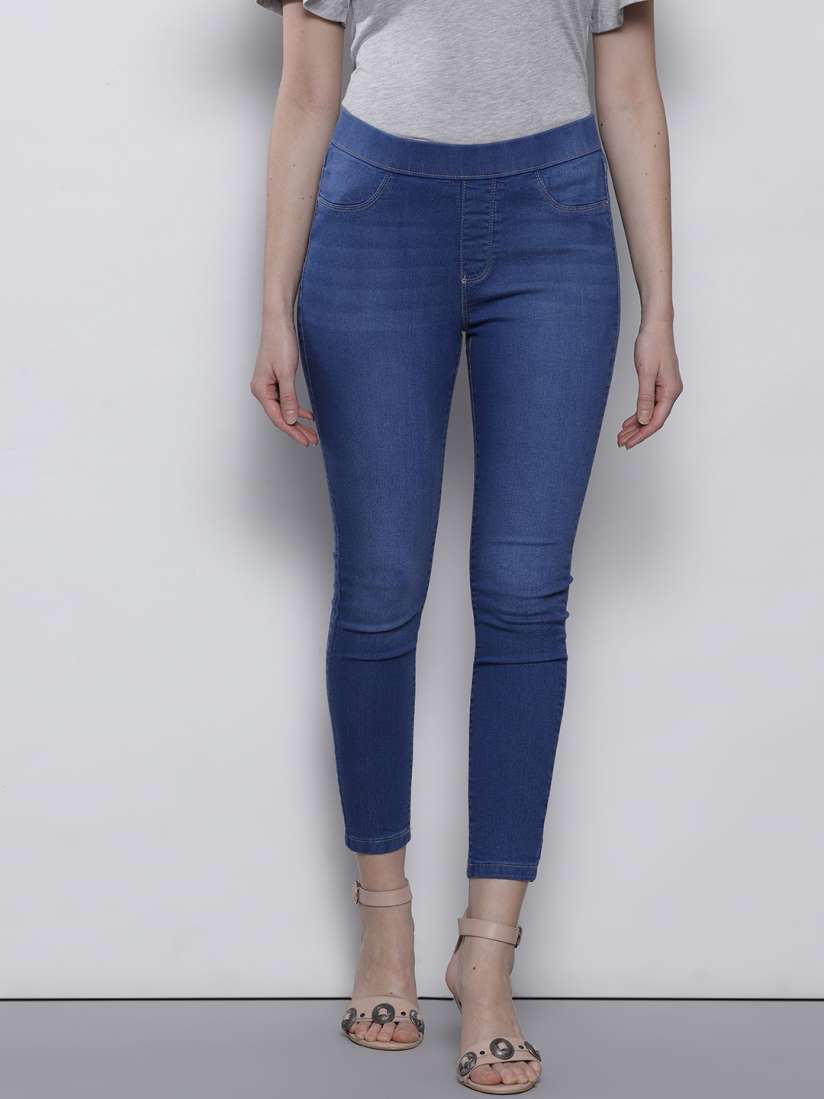 Buy DOROTHY PERKINS Blue Eden Fit Jeggings Jeggings for Women 5659825 Myntra