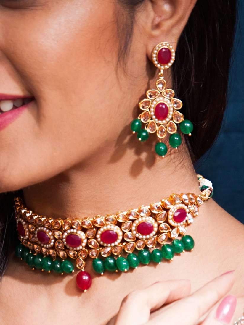 Choker set myntra online
