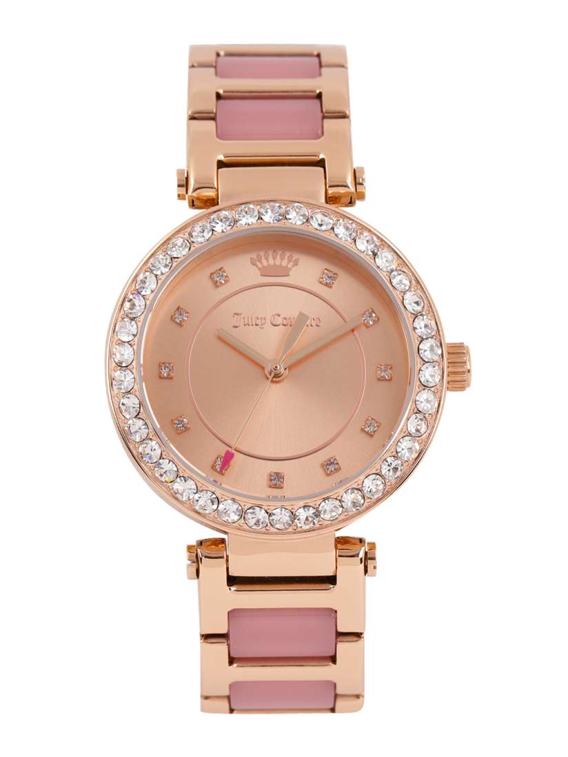 Buy Juicy Couture Women Rose Gold Embellished Analogue Watch 1901423 OR Watches for Women 5664155 Myntra
