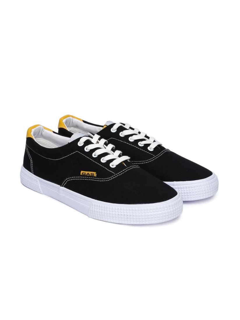 Buy GAS Men Black Sneakers Casual Shoes for Men 5706424 Myntra