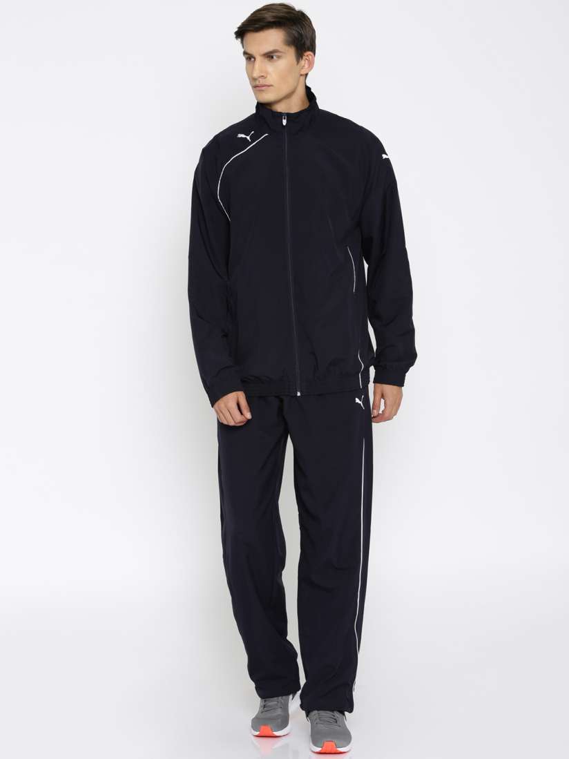 Buy PUMA Men Navy Foundation Tracksuit Tracksuits for Men 570796 Myntra