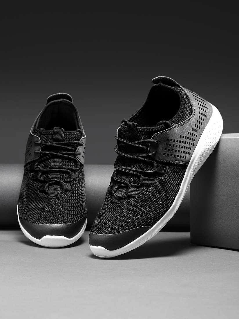 Hrx by hrithik roshan men black sneakers sale