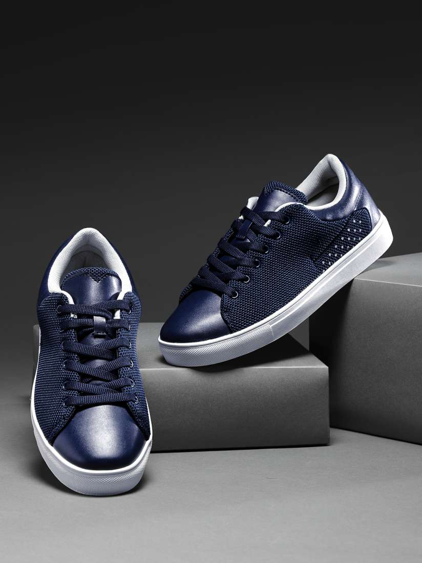 Hrx by hrithik roshan navy blue running shoes sales