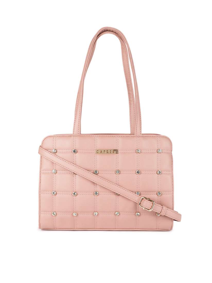 Caprese pink solid shoulder bag shop