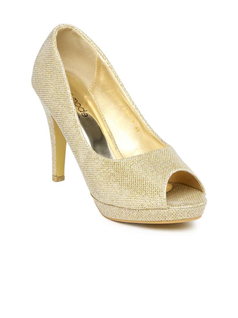 Tresmode golden heels hot sale