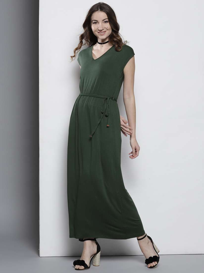 Dorothy perkins green maxi dress store