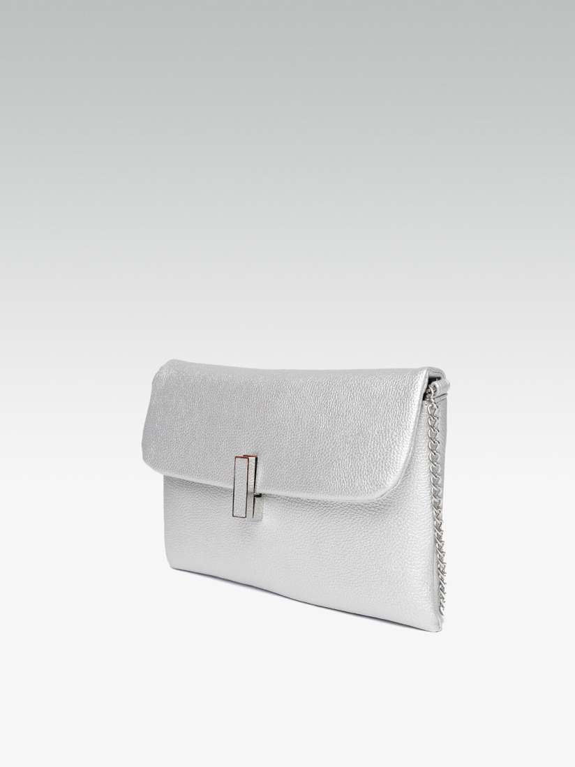Buy DOROTHY PERKINS Silver Toned Solid Sling Bag Handbags for Women 5831322 Myntra