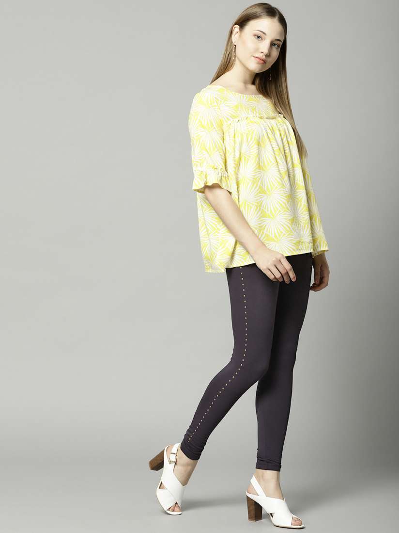Buy Marks Spencer Women Purple High Rise Leggings Leggings for Women 5831958 Myntra