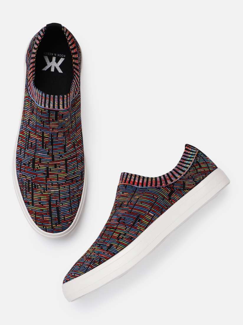 Buy Kook N Keech Men Multicoloured Slip On Sneakers Casual Shoes for Men 5841927 Myntra
