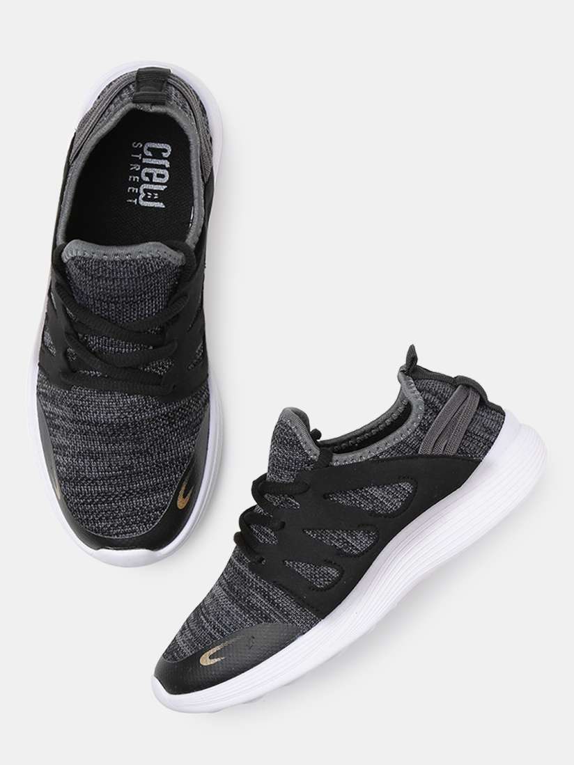 Buy Crew STREET Women Charcoal Grey Running Shoes Sports Shoes for Women 5842014 Myntra