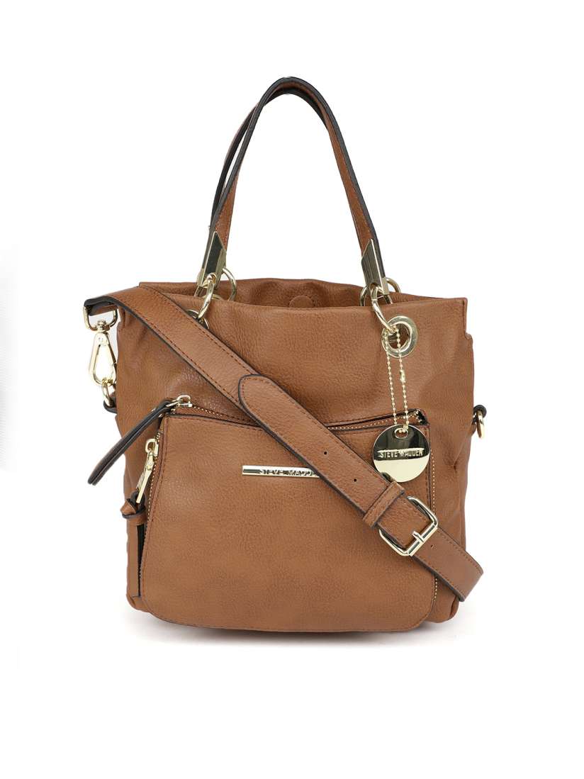 Buy Steve Madden Brown Textured Handheld Bag Handbags for Women 5910059 Myntra
