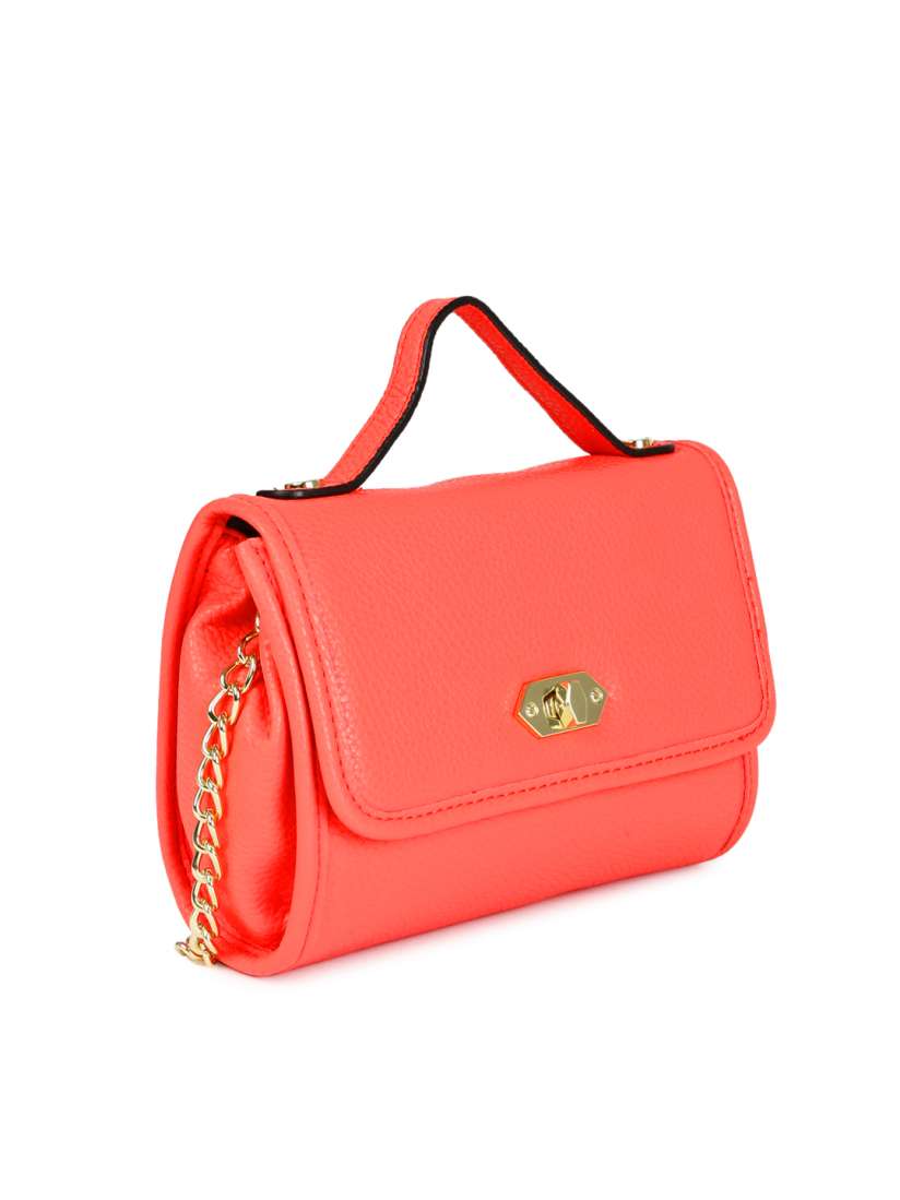 Buy Steve Madden Coral Textured Satchel Handbags for Women 5910095 Myntra