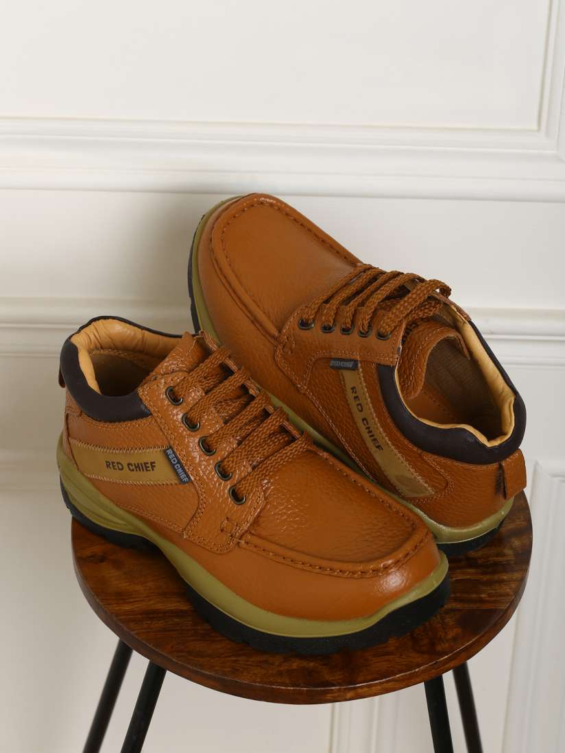 Buy Red Chief Men Tan Brown Leather Casual Shoes Casual Shoes for Men 592283 Myntra