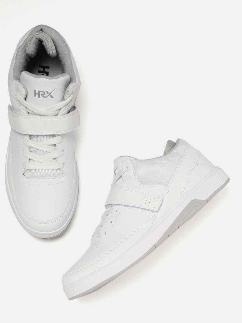 Hrx by hrithik roshan men white sneakers clearance