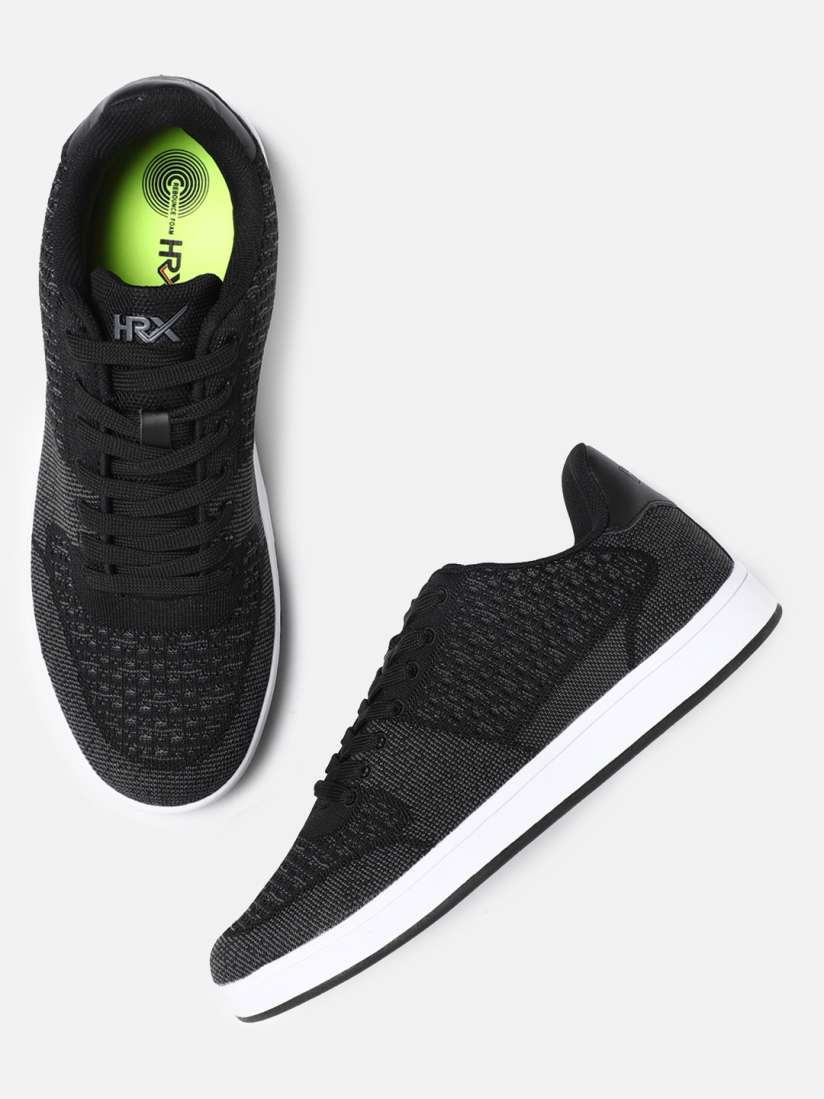 Buy HRX by Hrithik Roshan Men Black Sneakers Casual Shoes for Men 5963740 Myntra