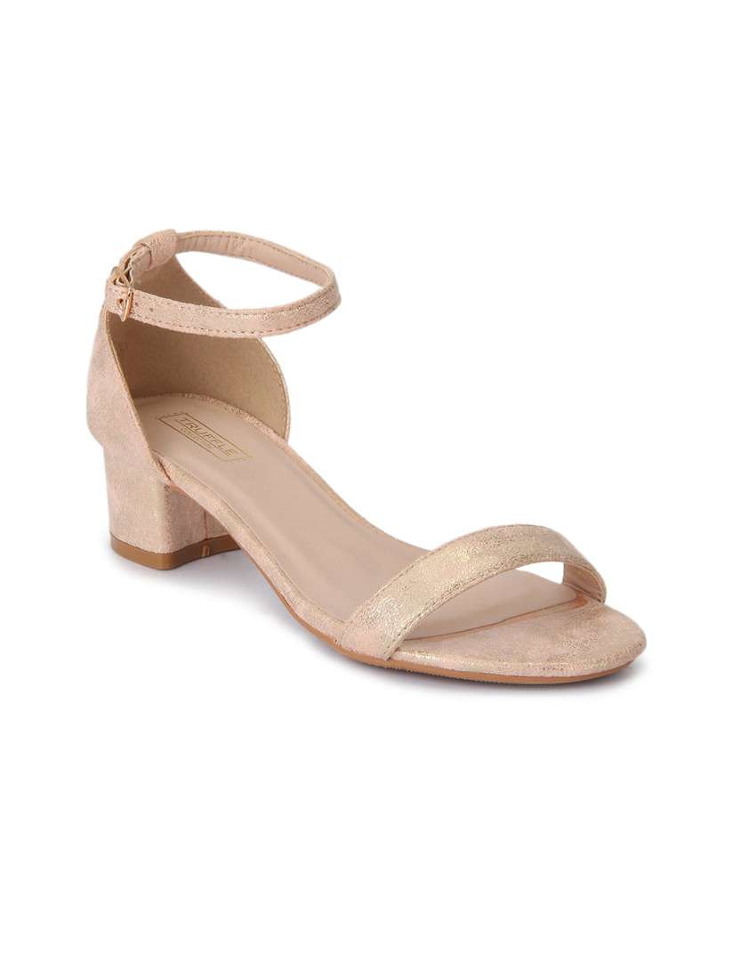 Truffle collection rose gold heels on sale