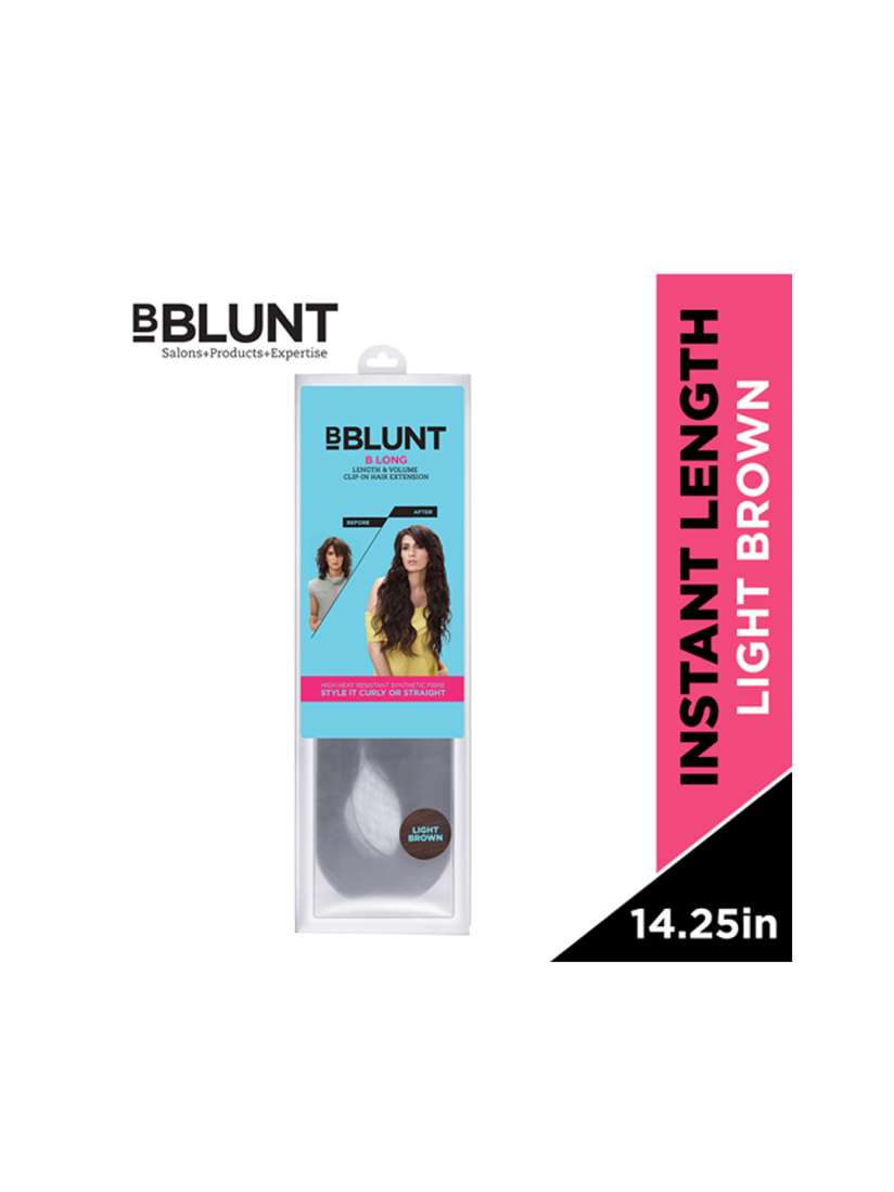 Buy BBLUNT Women Light Brown B Long Length Volume Clip In Hair Extension Hair Extension for Women 599831 Myntra
