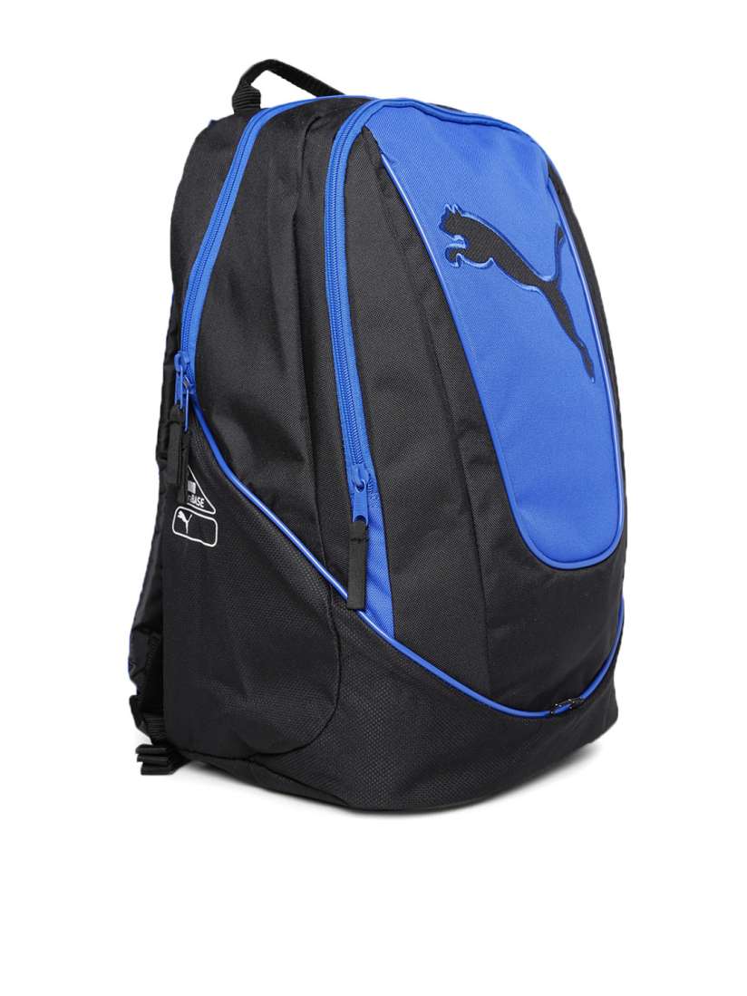 Buy PUMA Unisex Blue Black Big Cat Backpack Backpacks for Unisex 601075 Myntra