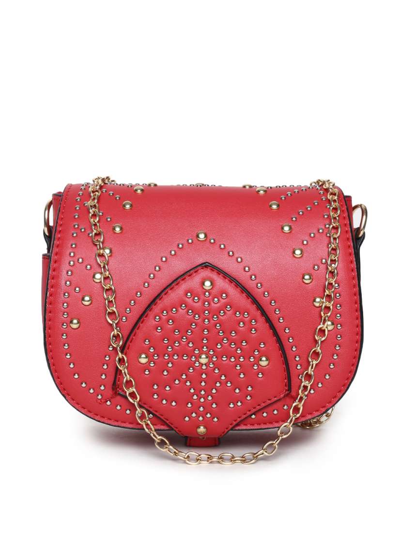 Buy ToniQ Red Solid Sling Bag Handbags for Women 6021279 Myntra