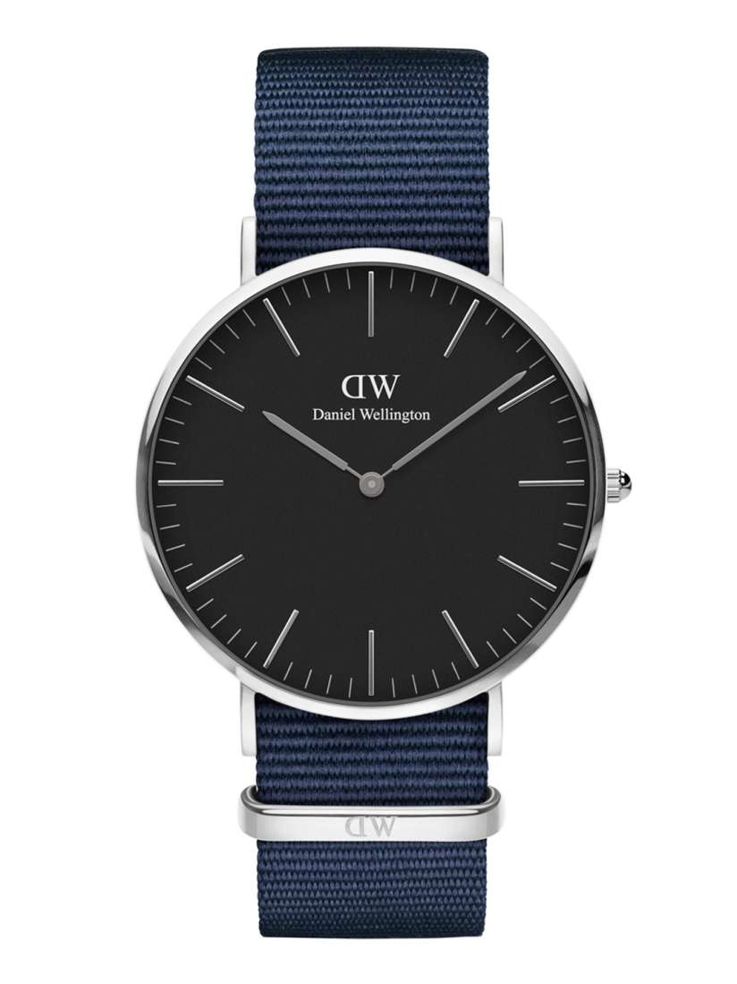 Buy Daniel wellington Men Classic 40mm Bayswater Silver Black Watch DW00100278 Watches for Men 6152331 Myntra