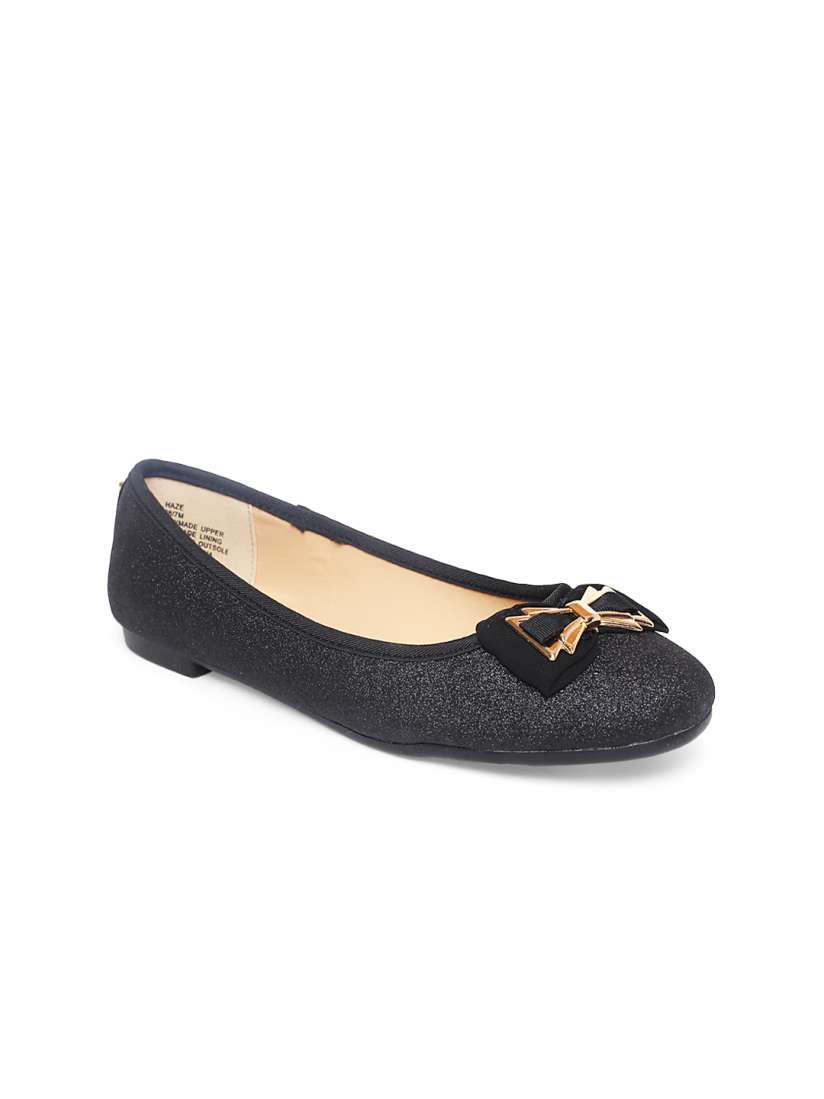 Buy Dune London Women Black Solid Ballerinas with Shimmer Flats for Women 6155000 Myntra