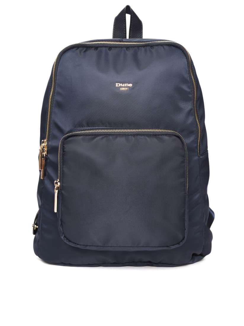 Buy Dune London Women Navy Blue Solid Backpack Backpacks for Women 6171878 Myntra