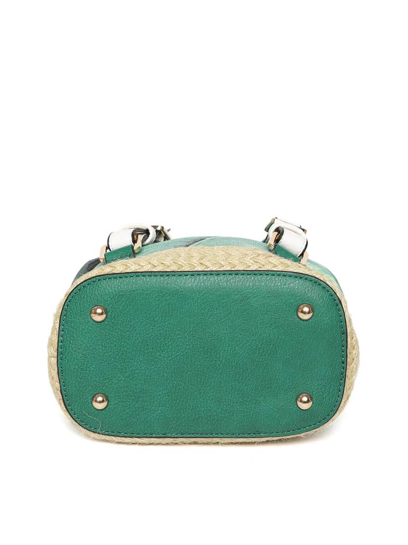 Buy Dune London Women Green White Leaf Print Backpack Backpacks for Women 6171994 Myntra