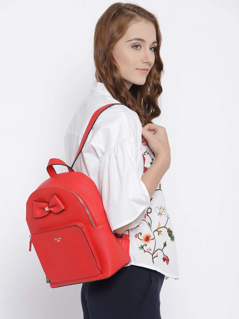 Dune red backpack top