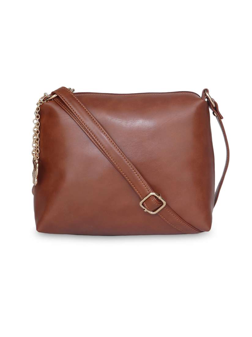 Buy Butterflies Women Tan Solid Sling Bag Handbags for Women 6186971 Myntra
