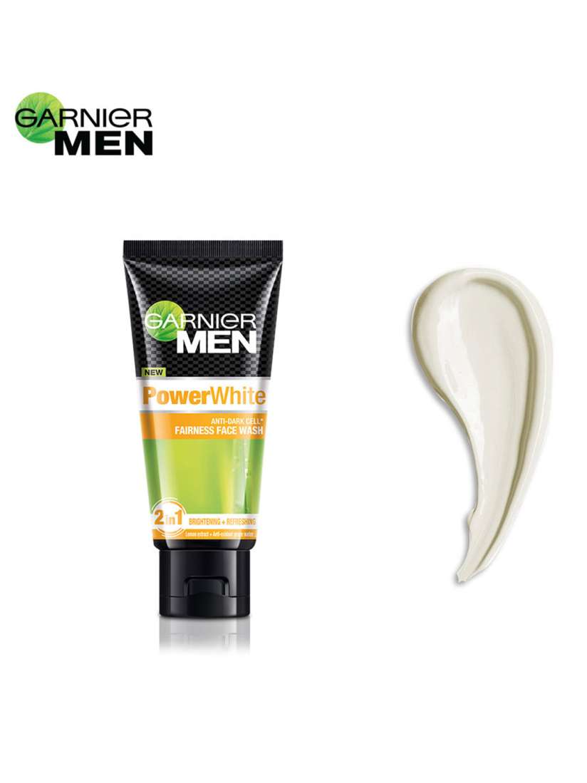 Garnier men power white face wash sales
