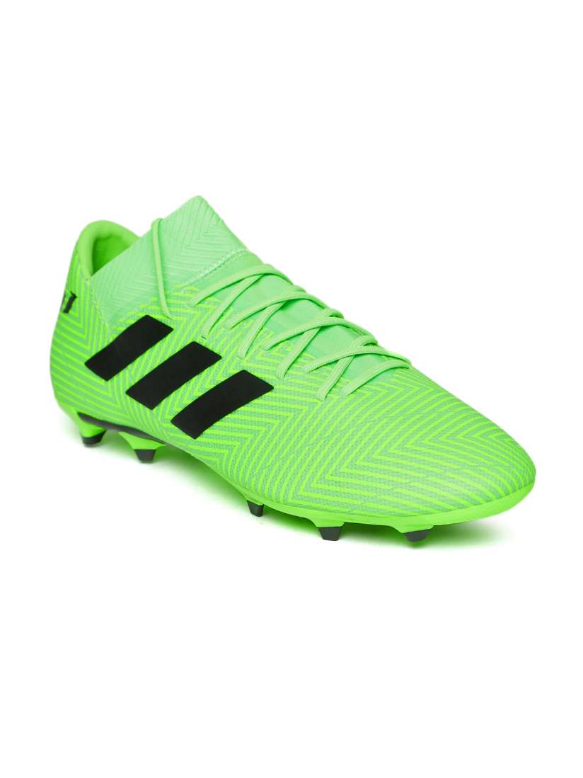 Buy ADIDAS Men Fluorescent Green NEMEZIZ Messi 18.3 FG Football Shoes Sports Shoes for Men 6382813 Myntra
