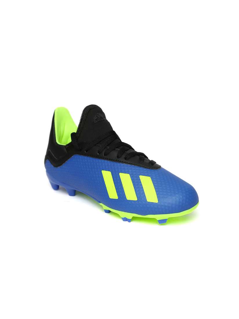 Buy ADIDAS Boys Blue Black X 18.3 Firm Ground Football Shoes Sports Shoes for Boys 6382870 Myntra
