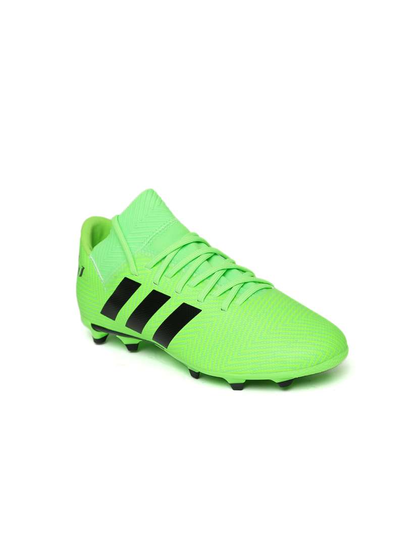 Buy ADIDAS Boys Green Nemeziz Messi 18.3 Firm Ground Football Shoes Sports Shoes for Boys 6382902 Myntra