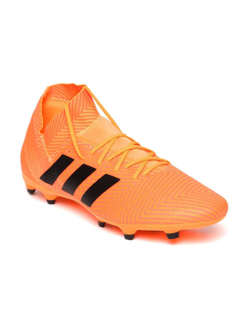 Buy ADIDAS Men Neon Orange NEMEZIZ 18.3 FG Football Shoes Sports Shoes for Men 6382949 Myntra
