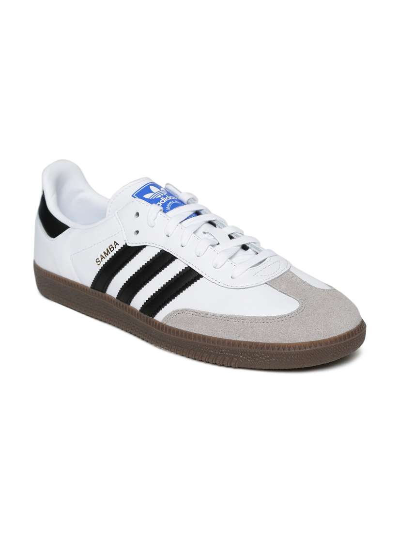 Buy ADIDAS Originals Men White Samba OG Leather Casual Shoes Casual Shoes for Men 6382985 Myntra