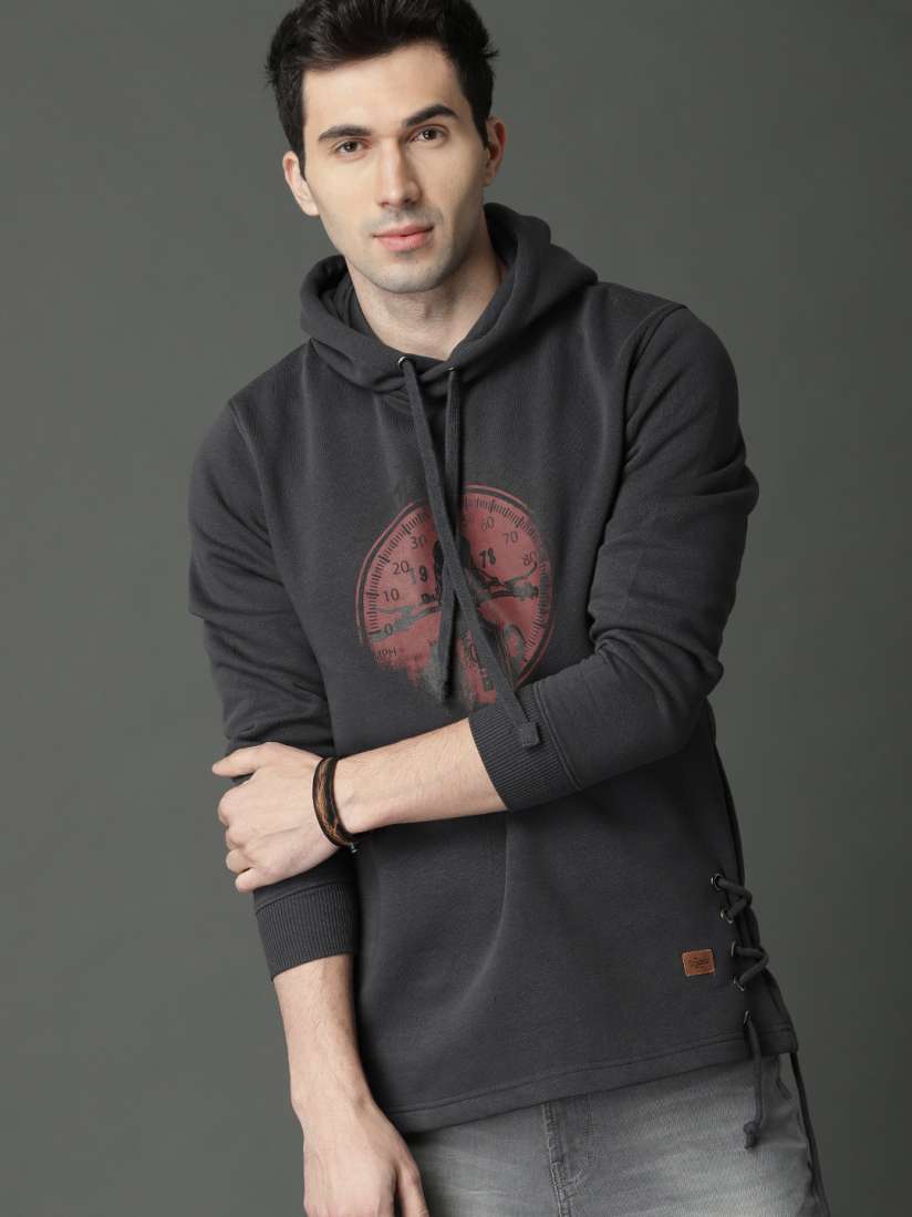 Mens charcoal grey sweatshirt 2025