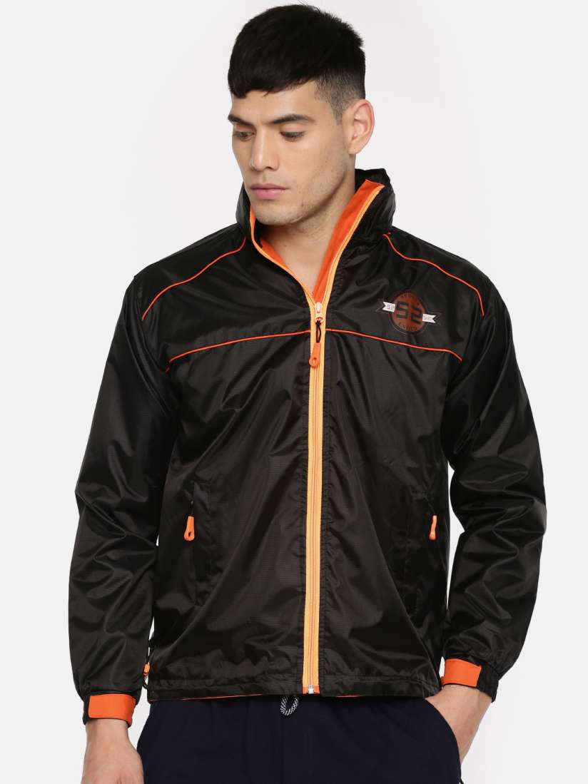 Buy Sports52 wear Black Hooded Rain Jacket Rain Jacket for Men 6406110 Myntra