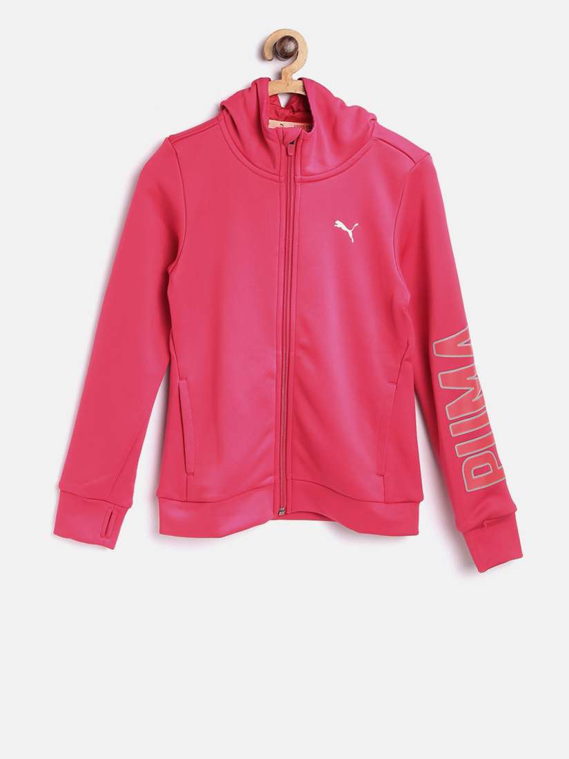 Girls puma coat new arrivals