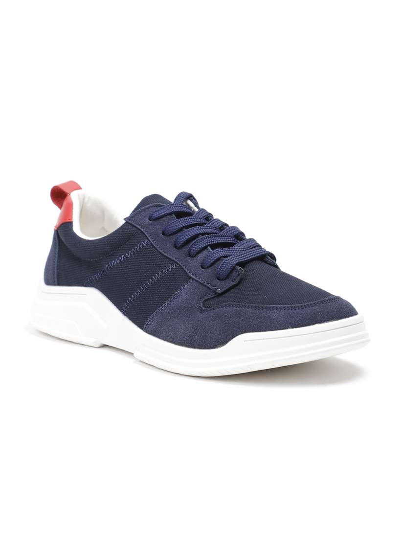 Buy LOCOMOTIVE Men Navy Blue Sneakers Casual Shoes for Men 6492872 Myntra