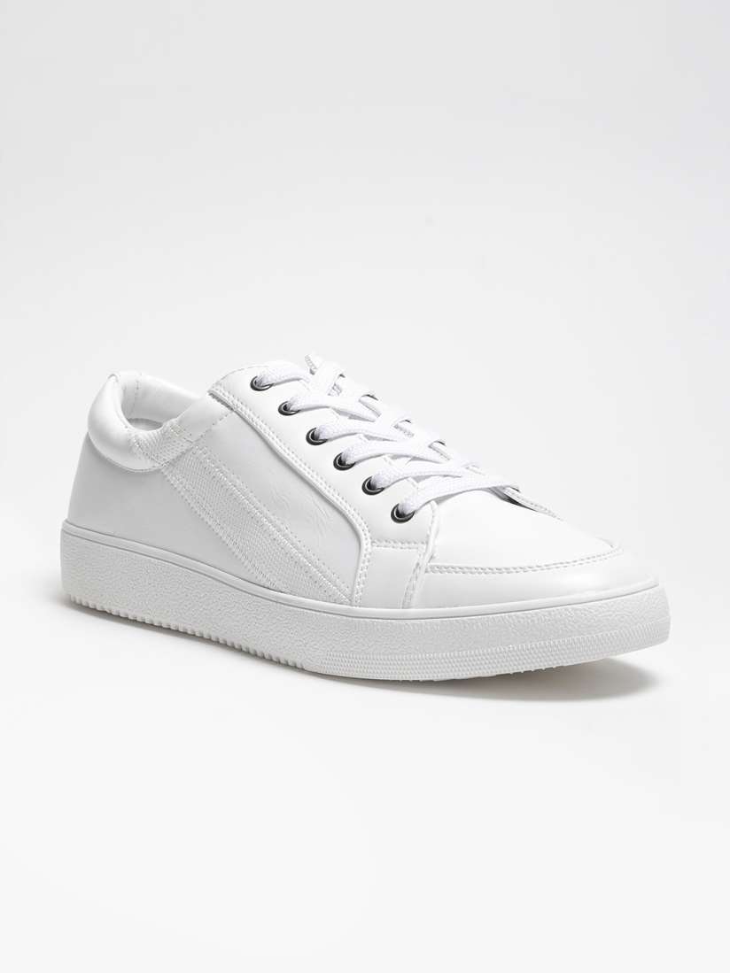 Buy LOCOMOTIVE Men White Sneakers Casual Shoes for Men 6493015 Myntra