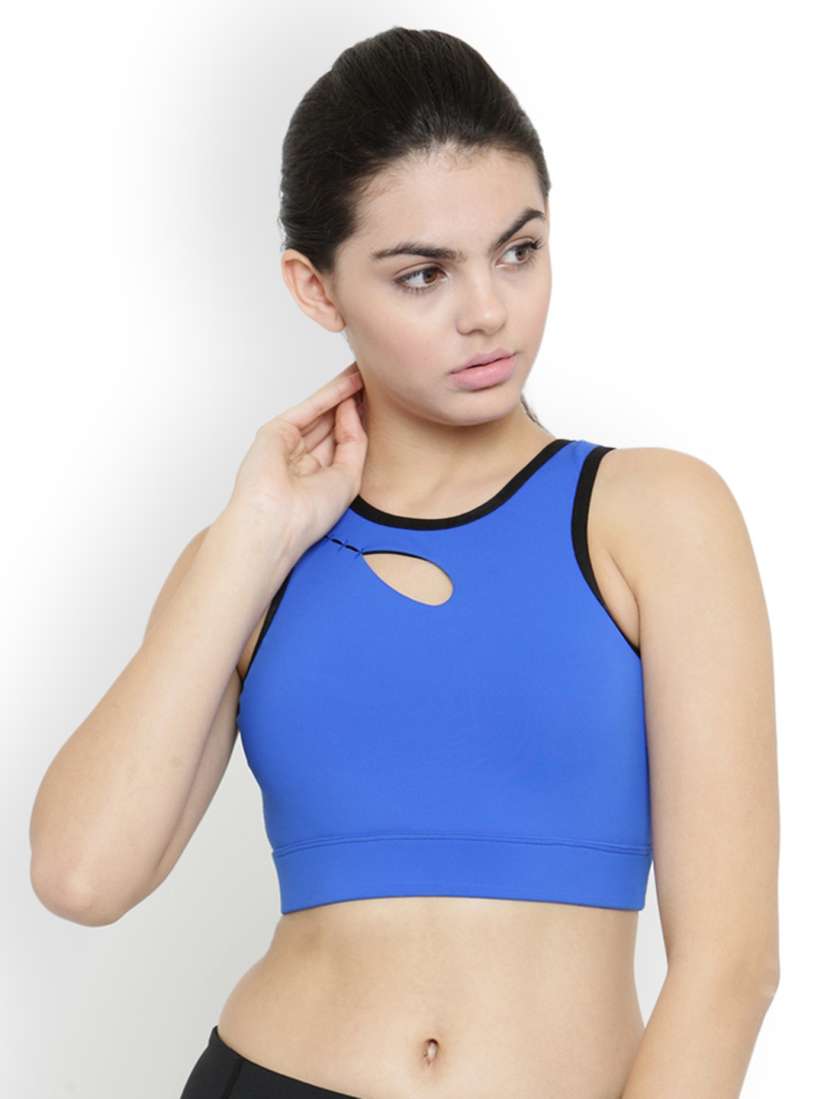 Sports bra with hole in front new arrivals