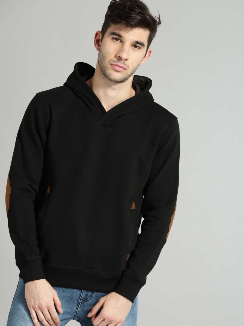 Sweatshirt men black 2025