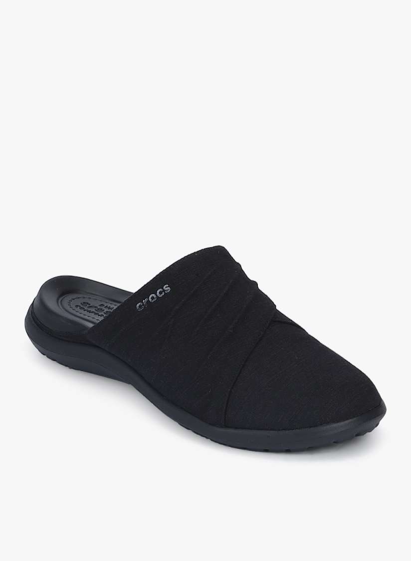 Buy Crocs Women Black Solid Room Slippers Flip Flops for Women 6516344 Myntra