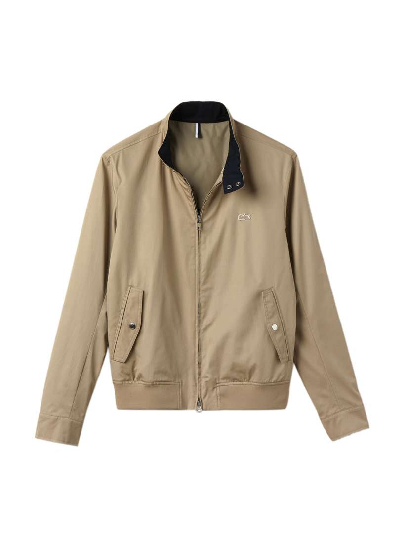 Buy Lacoste Men Beige Solid Lightweight Sporty Jacket Jackets for Men 6512490 Myntra